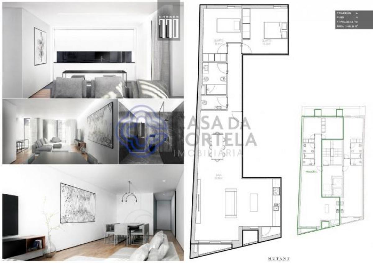 2 bedrooms Apartment in Porto, Portugal No. 3586