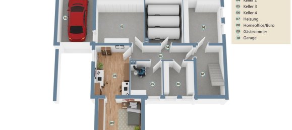 Таунхаус с 4 спальнями в Райнгау-Таунус, Германия № 297001 33