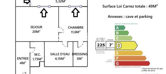 1 غرف نوم شقة في Issy-les-Moulineaux, France رقم 332315 14
