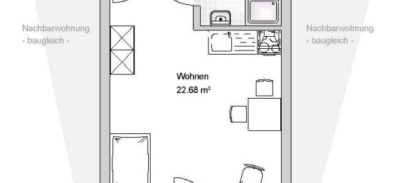 1 Schlafzimmer Wohnung in Baden-Württemberg, Germany, Nr. 13433 10