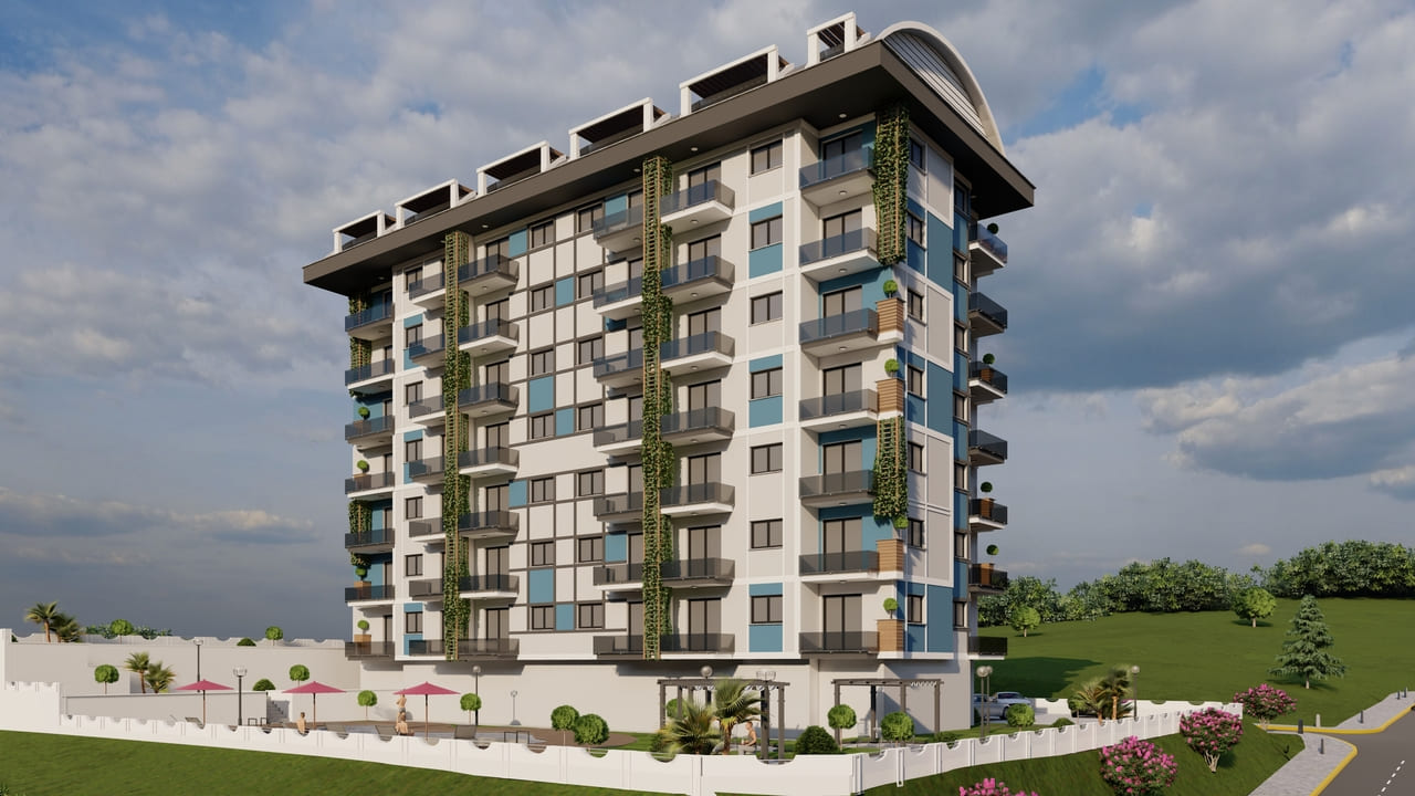 Apartment 2+1 in Dream Homes Demirtas 2, Demirtas, Turkey No. 38586