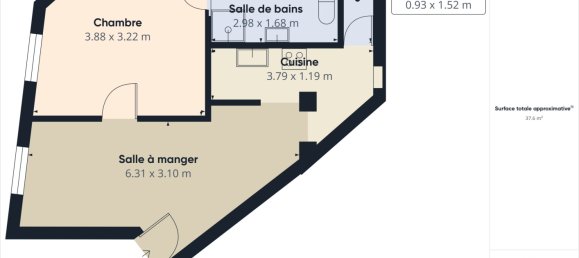 1 Schlafzimmer Wohnung in Senlis, France, Nr. 349053 7
