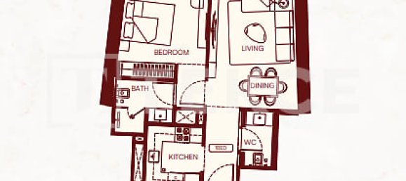 2 chambres appartement à vendre à Majan, Dubai, UAE № 199990 7