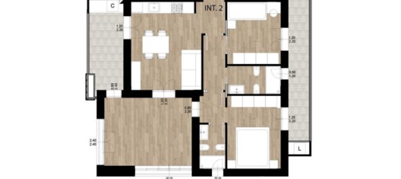 3غرفة بانتهاوس في Rome, Italy رقم 159998 5