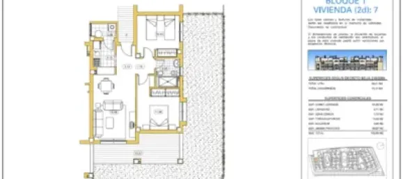 Apartamento T2 em Vera, Spain N.º 69238 38