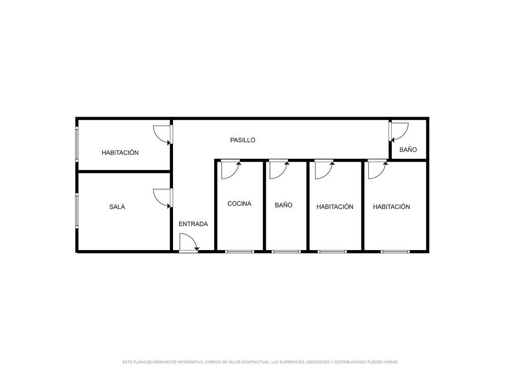4 Schlafzimmer Wohnung in La Carolina, Spain, Nr. 83536