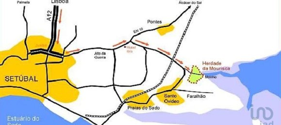 قطعة أرض في Setubal, Portugal 159999متر مربع رقم 119305 17