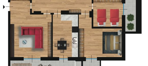 3-Zimmer Wohnung in Pieve Emanuele, Italy, Nr. 136820 26