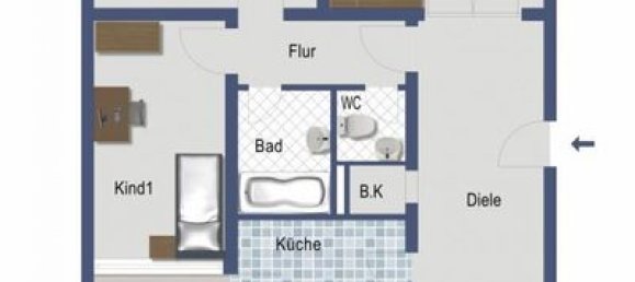 3 rooms Apartment in Bonn, Germany No. 114722 2