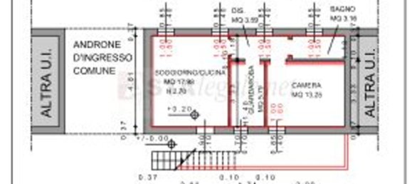 2-salle Appartement à Capriate San Gervasio, Italy No. 8594 9