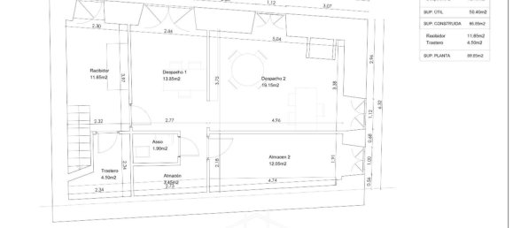 Apartamento de 1 dormitorio en Salamanca, Spain No. 161068 11