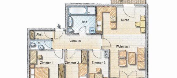 4-Zimmer Wohnung in Thalgau, Austria, Nr. 159072 11
