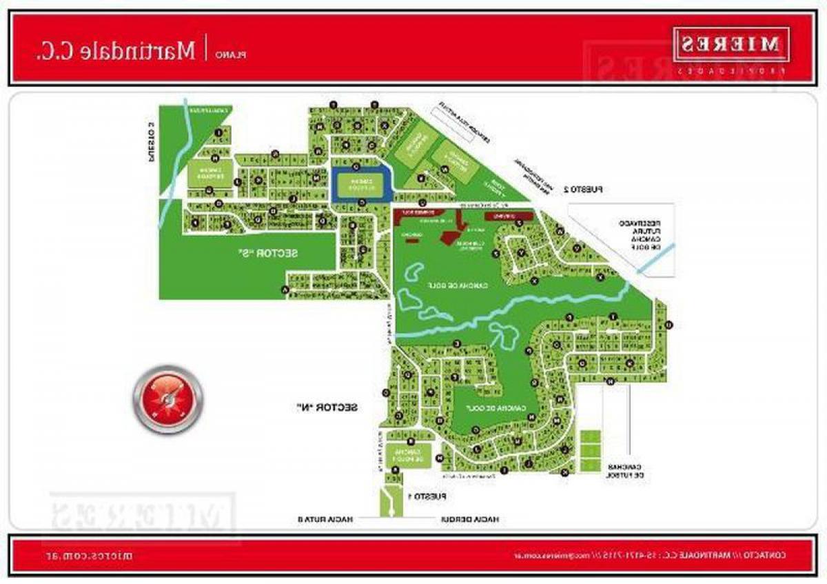  قطعة أرض في Pilar, Argentina رقم 114483