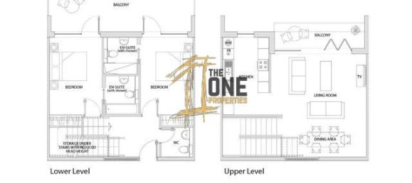 2 Schlafzimmer Doppelhaus in Al Marjan Island, UAE, Nr. 94601 24