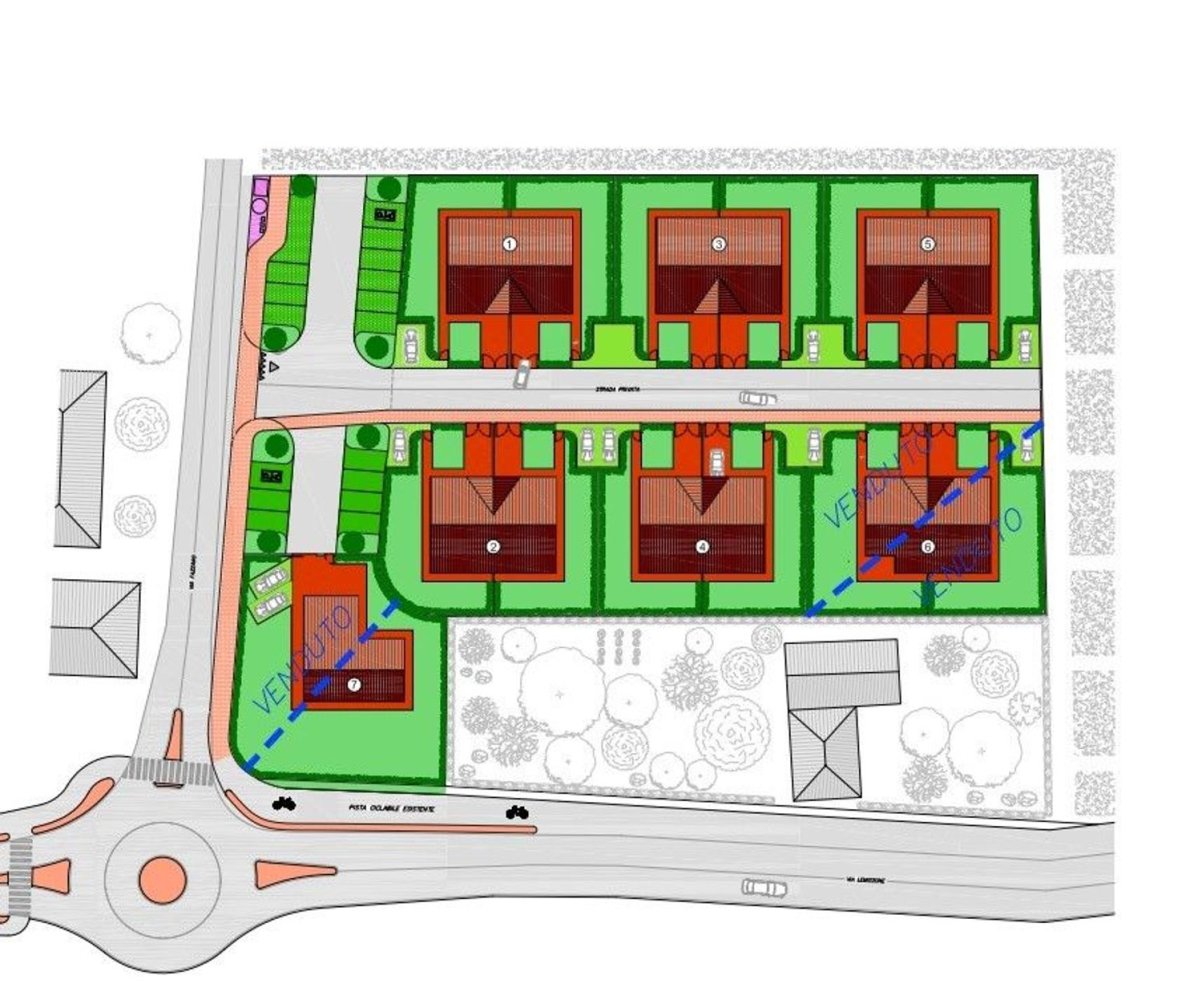 Terreno en Correggio, Italy 575 m² No. 153341