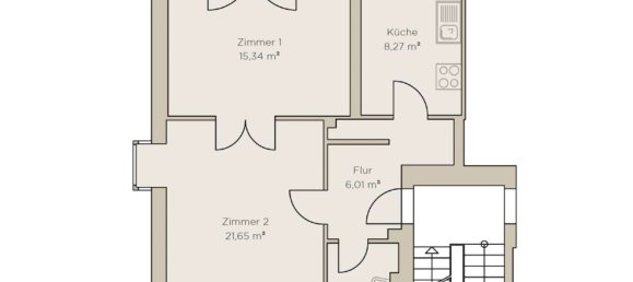 Apartamento de 1 dormitorio en Lankwitz, Germany No. 75221 2