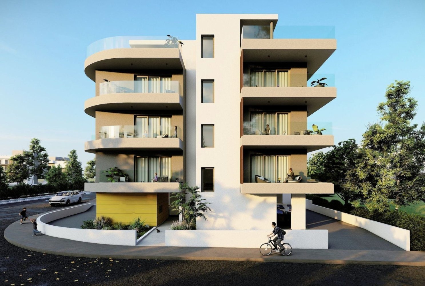 Apartamento de 2 dormitorios en Aradippou, Cyprus No. 27983