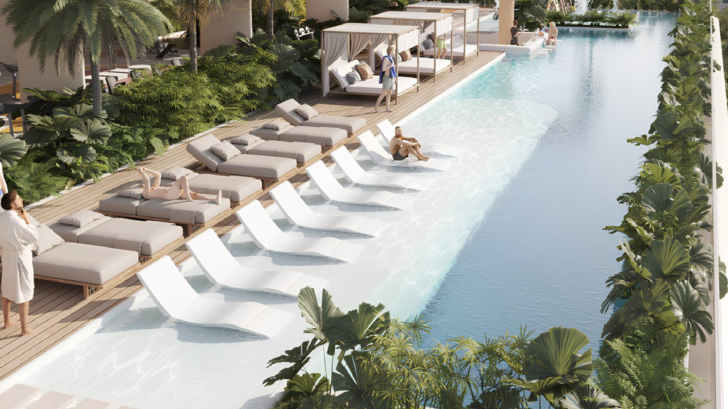 1 chambre Appartement à One Park Square, Jumeirah Village Circle, UAE No. 64069