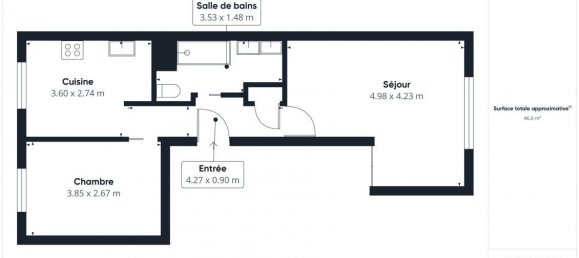 1 غرف نوم شقة في Nantes, France رقم 283634 18