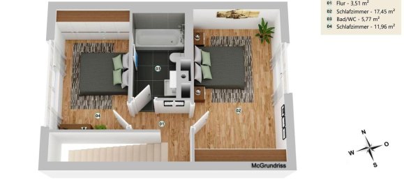 Дуплекс с 3 комнатами в Фафоритен, Австрия № 69296 9