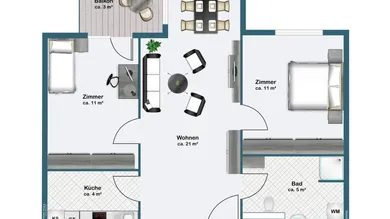 1 chambre Appartement à Innsbruck-Stadt, Austria No. 120822