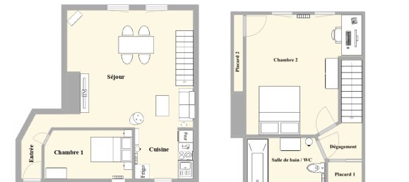 Duplex T2 em Troyes, France N.º 256115 4