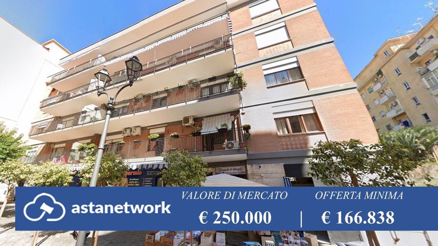 4 rooms Apartment in Portici, Italy No. 12528