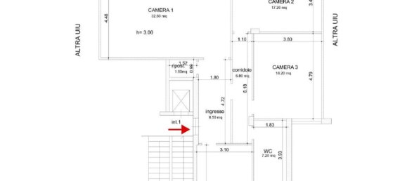 4 rooms Apartment in Portici, Italy No. 12528 35