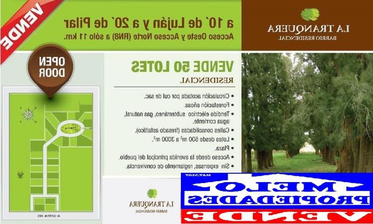 Земельный участок в Буэнос-Айрес, Аргентина № 119512