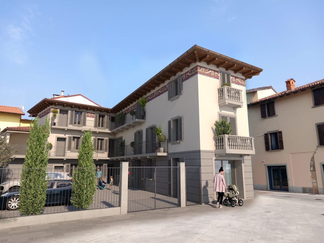 3-salle Penthouse à Gorlago, Italy No. 113671