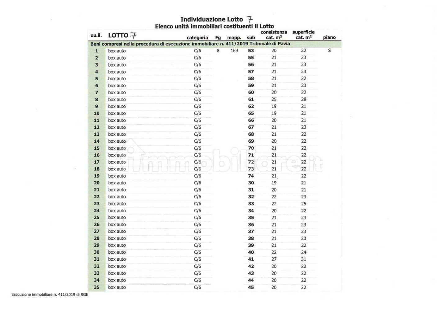 69m² Garage in Casarile, Italy No. 60823