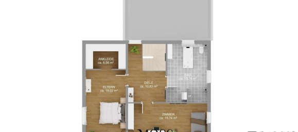 2 غرف نوم فيلا في Baden-Wurttemberg, Germany رقم 64672 36