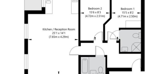 2 bedrooms Apartment in London, United Kingdom No. 7850 27