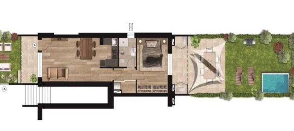 Квартира с 2 комнатами в Рим, Италия № 27115 13