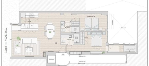 Apartamento T2 em Madrid, Spain N.º 101973 10