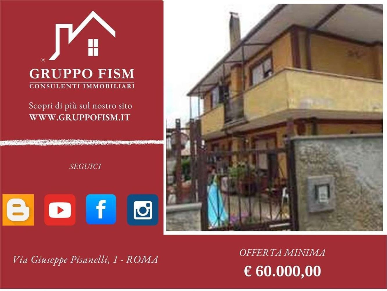 4 rooms Apartment in Rocca di Papa, Italy No. 188770