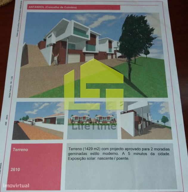 1446m² Land in Coimbra, Portugal No. 70968