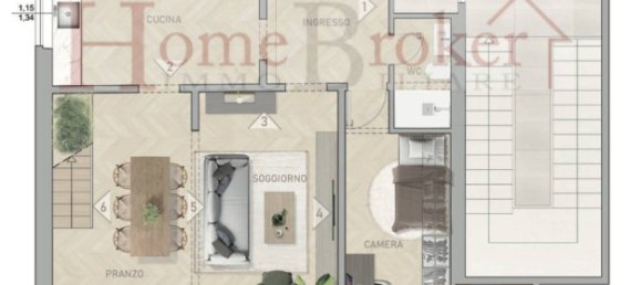 3 bedrooms Apartment in Florence, Italy No. 181983 13