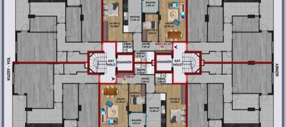 Wohnung 2+1 in Antalya, Turkey, Nr. 20963 7