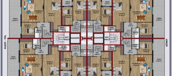 Wohnung 2+1 in Antalya, Turkey, Nr. 20963 9