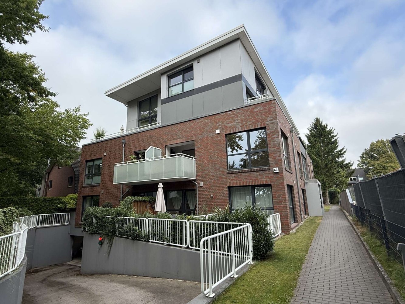 1 غرف نوم شقة في Wandsbek, Germany رقم 356766