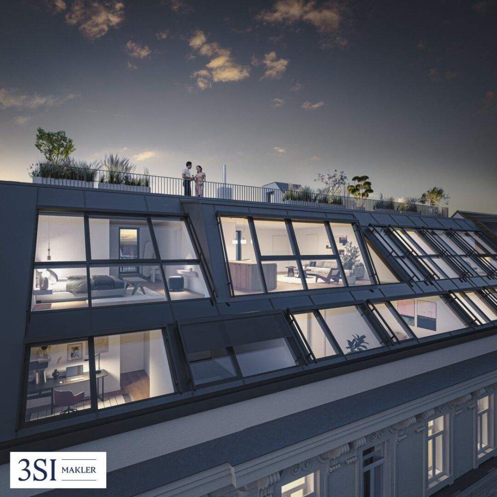 Ático de 2 habitaciónes en Alsergrund, Austria No. 129178