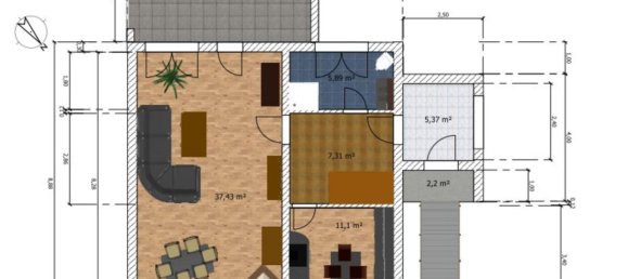 Casa de 2 dormitorios en Ludwigslust-Parchim, Germany No. 271108 27