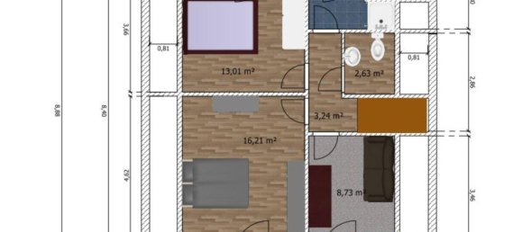 Casa de 2 dormitorios en Ludwigslust-Parchim, Germany No. 271108 29