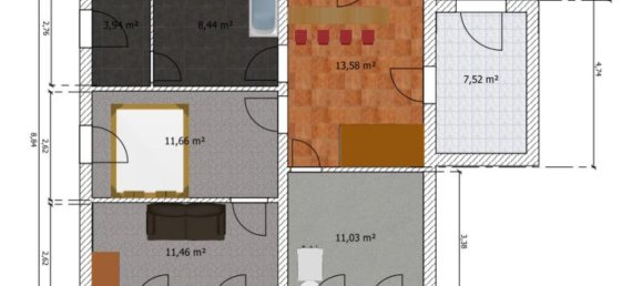 Casa de 2 dormitorios en Ludwigslust-Parchim, Germany No. 271108 28