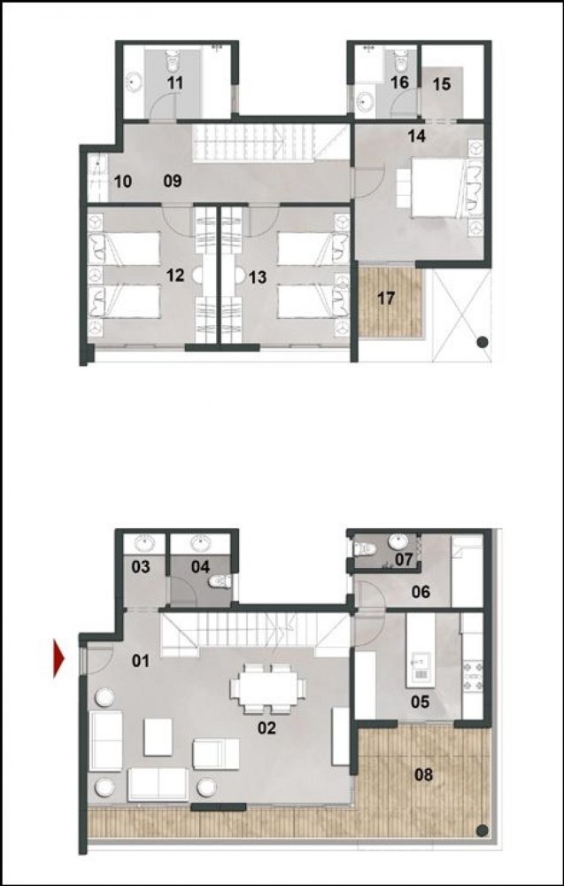 4 bedrooms Condo in New Capital City, Egypt No. 103