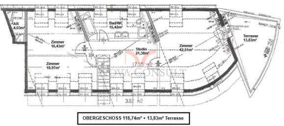 Dúplex de 3 dormitorios en Modling, Austria No. 184352 14