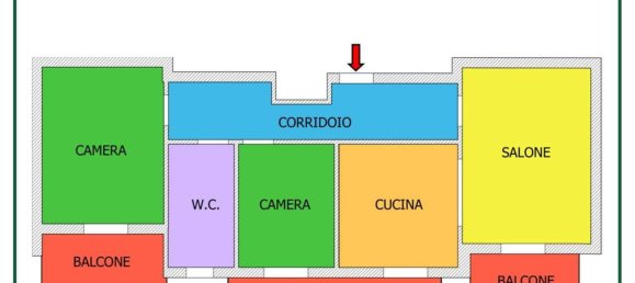 Apartamento de 3 divisões em Reggio Calabria, Italy N.º 174105 38