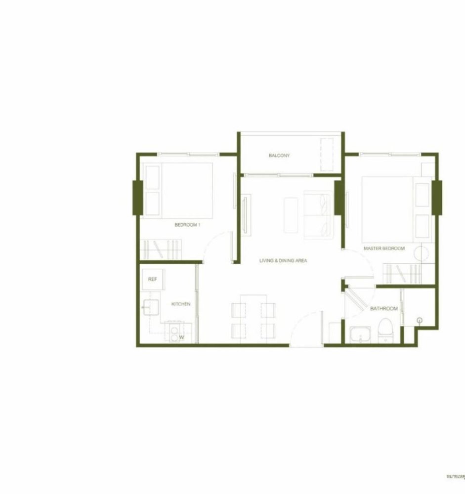 2 bedrooms Condo in Bang Tao, Thailand No. 74003