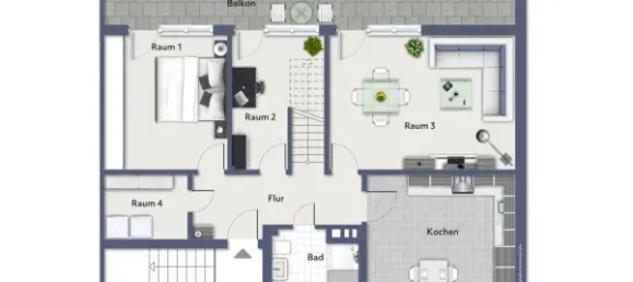 Таунхаус с 7 комнатами в Хаген, Германия № 10622 14